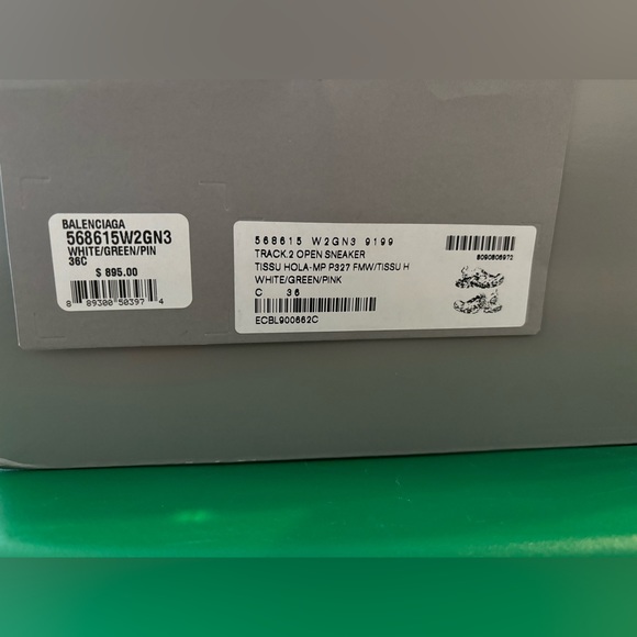 Balenciaga track two open sneakers - Picture 2 of 7